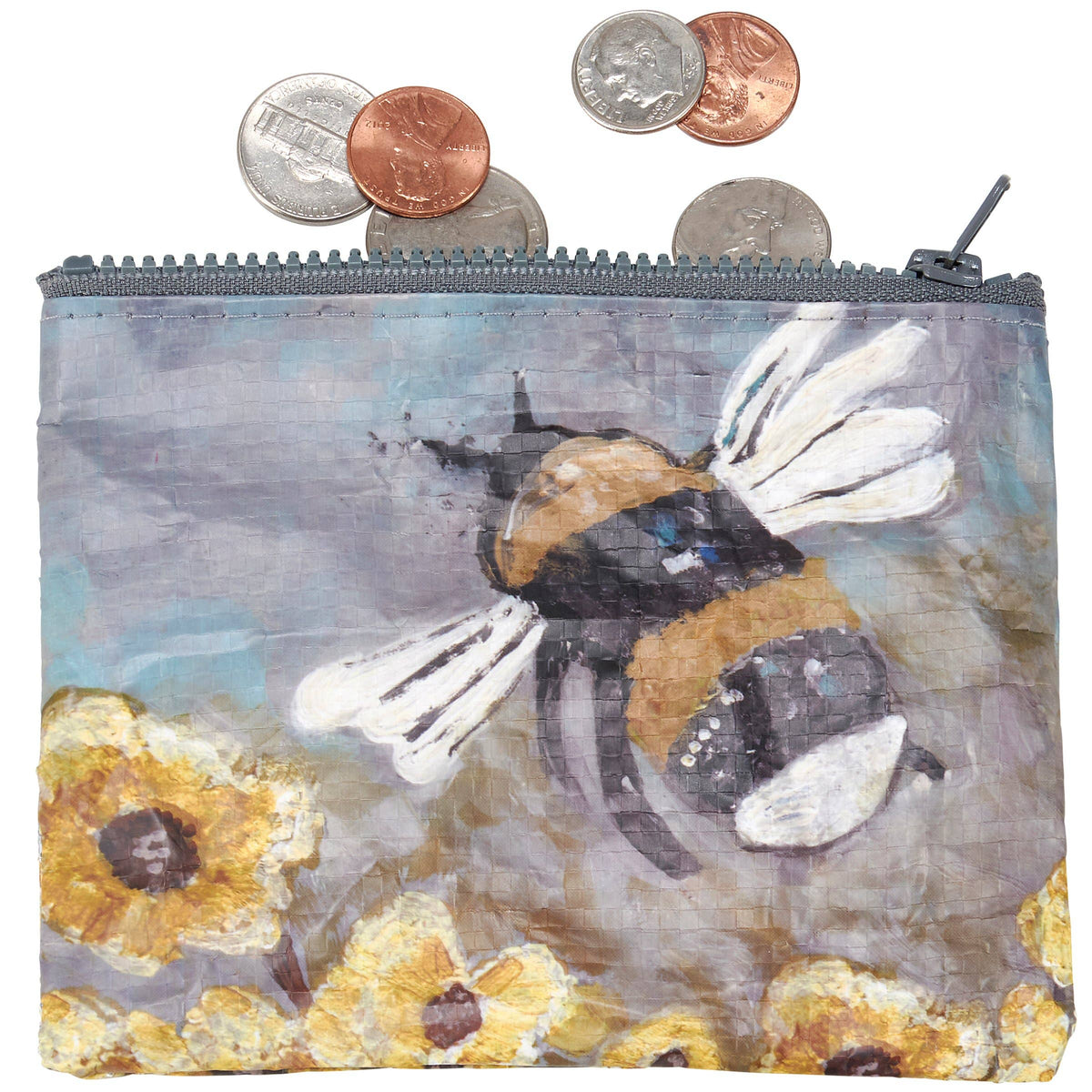 Bumblebee Water Resistant Zipper Wallet