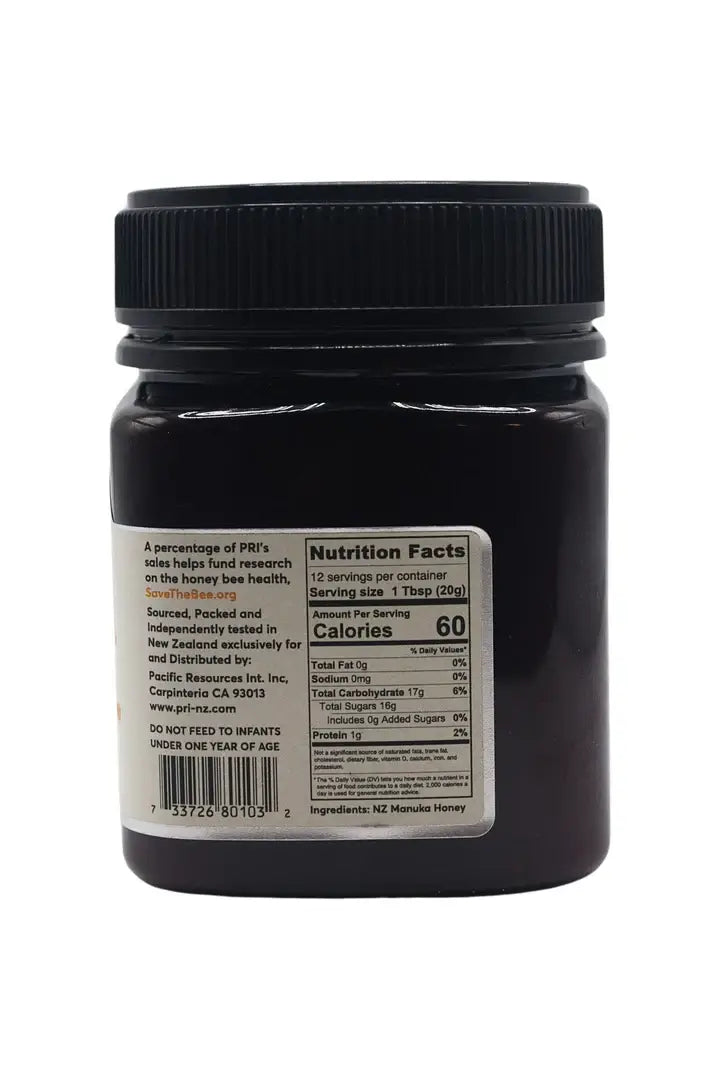Raw MGO 100+ Manuka Honey - 8 oz