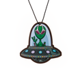 Alien in UFO Air Freshener