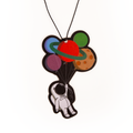 Astronaut With Planet Balloons Car Air Freshener
