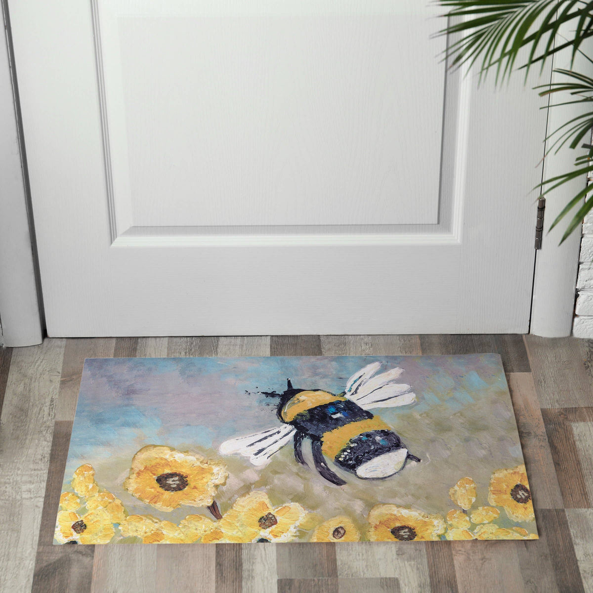 Happy Bumblebee Rug