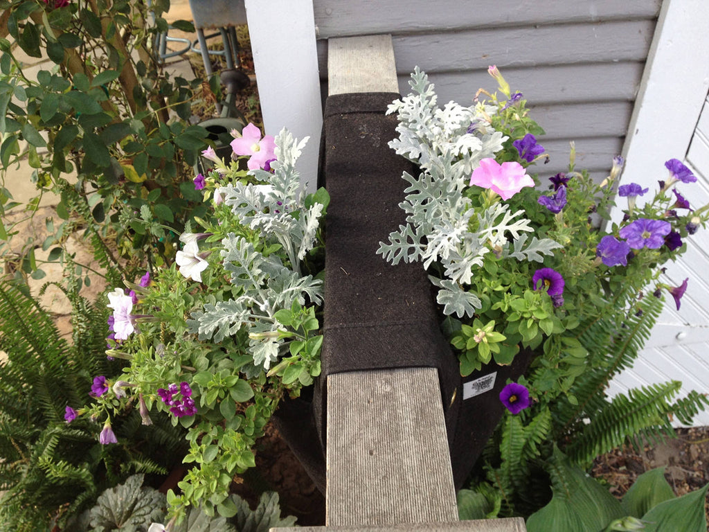 Smart Pot Wall Flower Saddle Planter