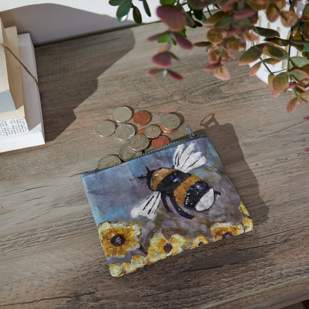 Bumblebee Water Resistant Zipper Wallet