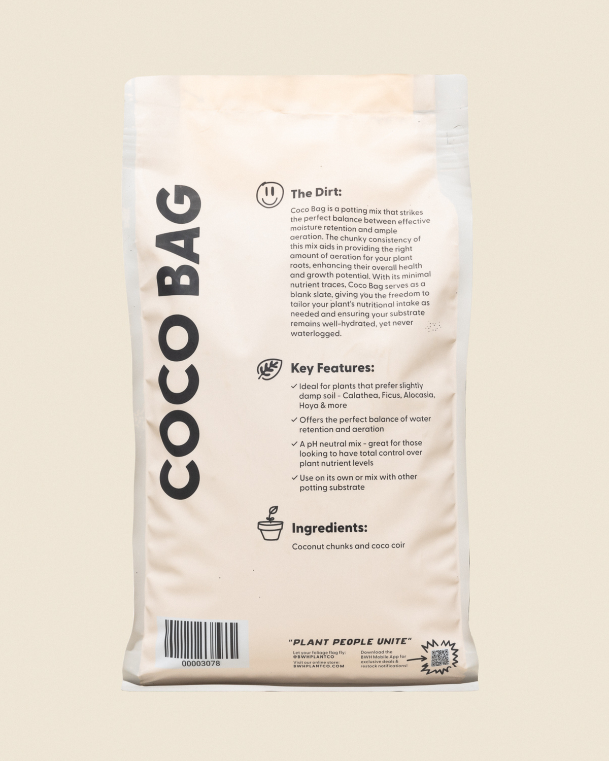 Coco Bag: 1 Gallon