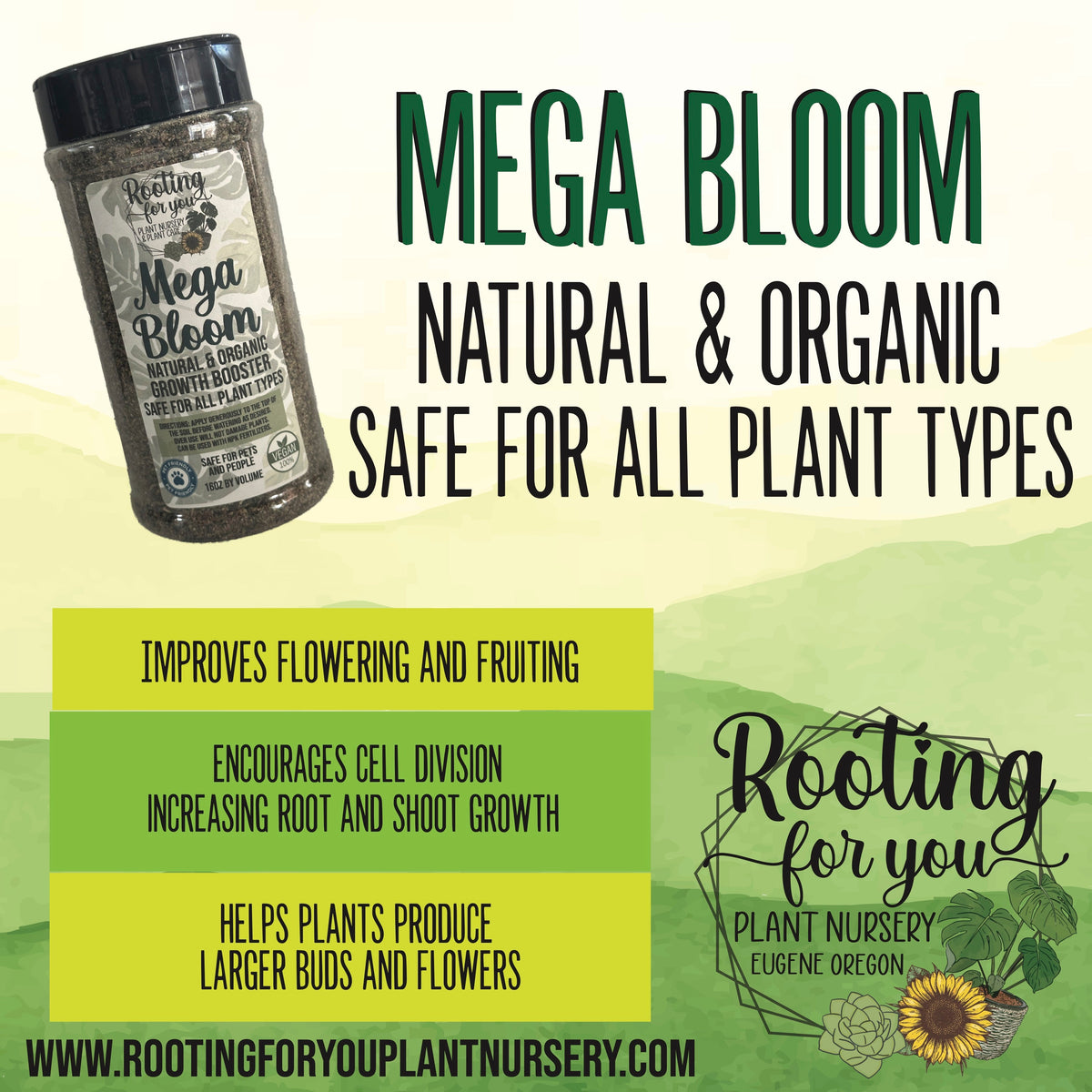 Mega Bloom Organic Bloom Booster